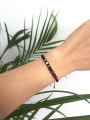 Bransoletka znak zodiaku kamienie naturalne RYBY