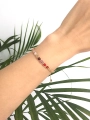 Bransoletka znak zodiaku kamienie naturalne RYBY