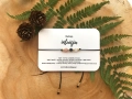 Bransoletka ochronna z kamieni naturalnych RÓWNOWAGA – ametyst, czarny onyks, pomarańczowy agat | Amulet na sznurku | Baltoro Design