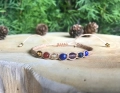 Bransoletka znak zodiaku kamienie naturalne PANNA