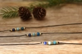 Bransoletka ochronna z kamieni naturalnych na KONCENTRACJĘ – sodalit, apatyt, lapis lazuli | Amulet na sznurku | Baltoro Design