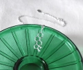 Srebrny naszyjnik estrogen | Łańcuszek srebro 925 wzór chemiczny  | Baltoro Design